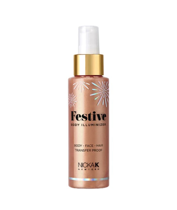 NICKA K Newyork Festive Body Illuminizer Rose Gold