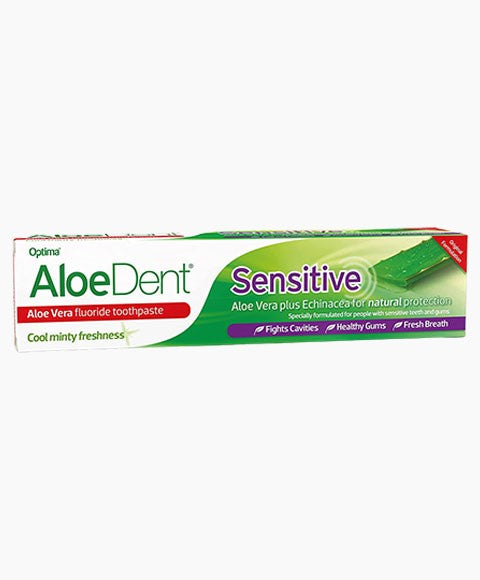 Optima Aloedent Sensitive Aloe Vera Fluoride Toothpaste