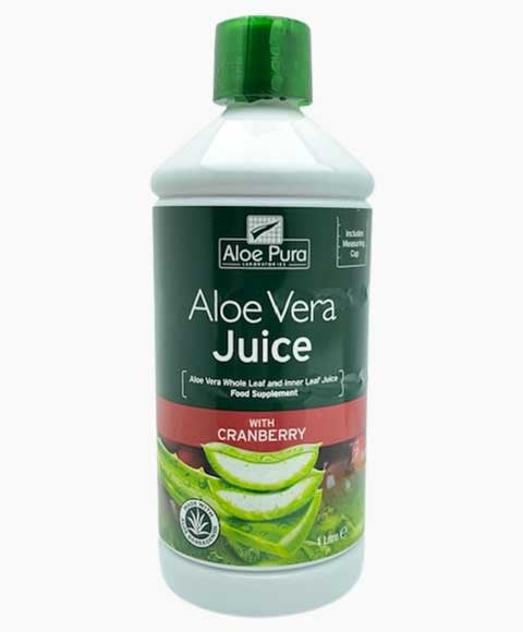 Optima Aloe Pura Aloe Vera Juice Cranberry Flavour
