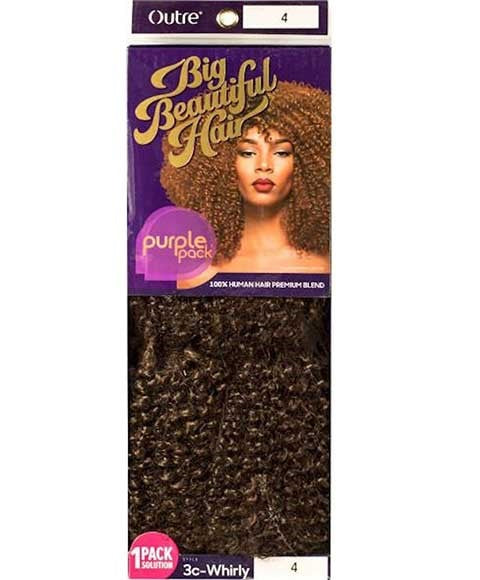 outre Big Beautiful Hair Quick Weave Syn 3C Whirly