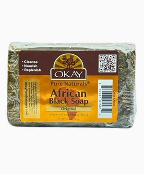 Okay African Black Soap Original