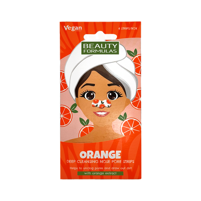 Beauty Formulas Orange Deep Cleansing Nose Pore Strips