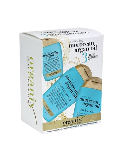 Ogx Moroccan Argan Oil 3 Piece Starter Kit