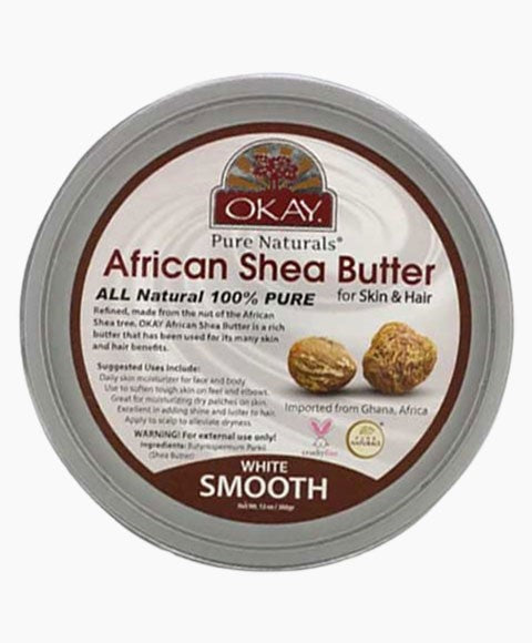 Okay  African Shea Butter White Smooth