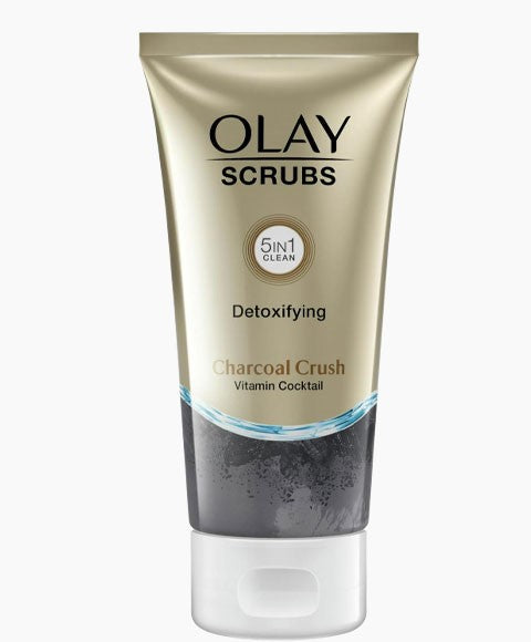 Olay  5In1 Clean Detoxifying Charcoal Crush Scrubs