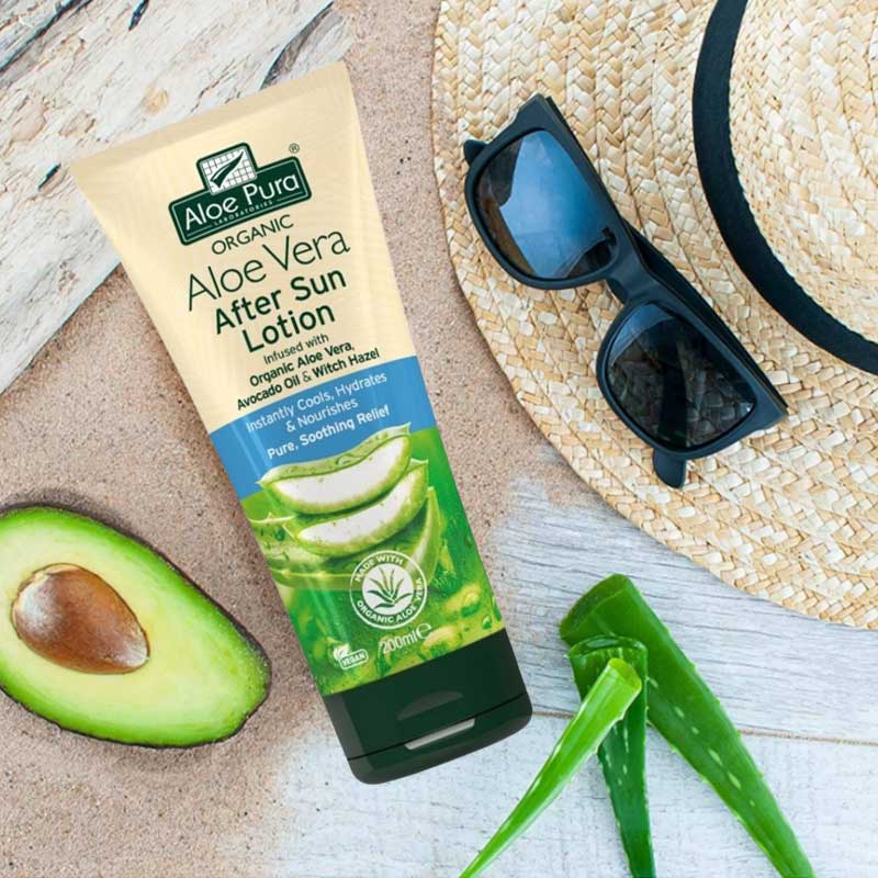Aloe Pura Organic Aloe Vera After Sun Lotion 200ml