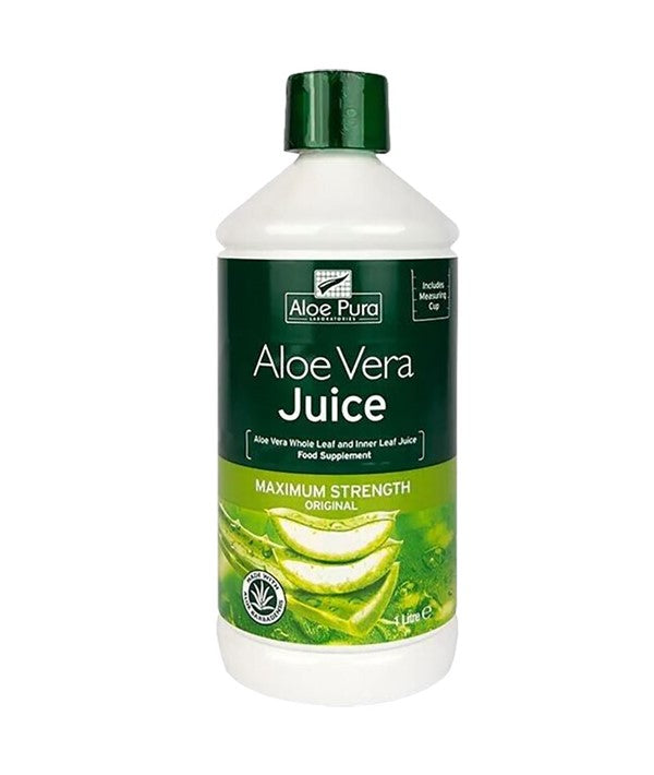 Optima  Aloe Pura Bio Active Aloe Vera Juice Maximum Strength Original