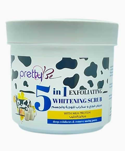 pretty be 5In1 Exfoliating Whitening Scrub With Milk Protein