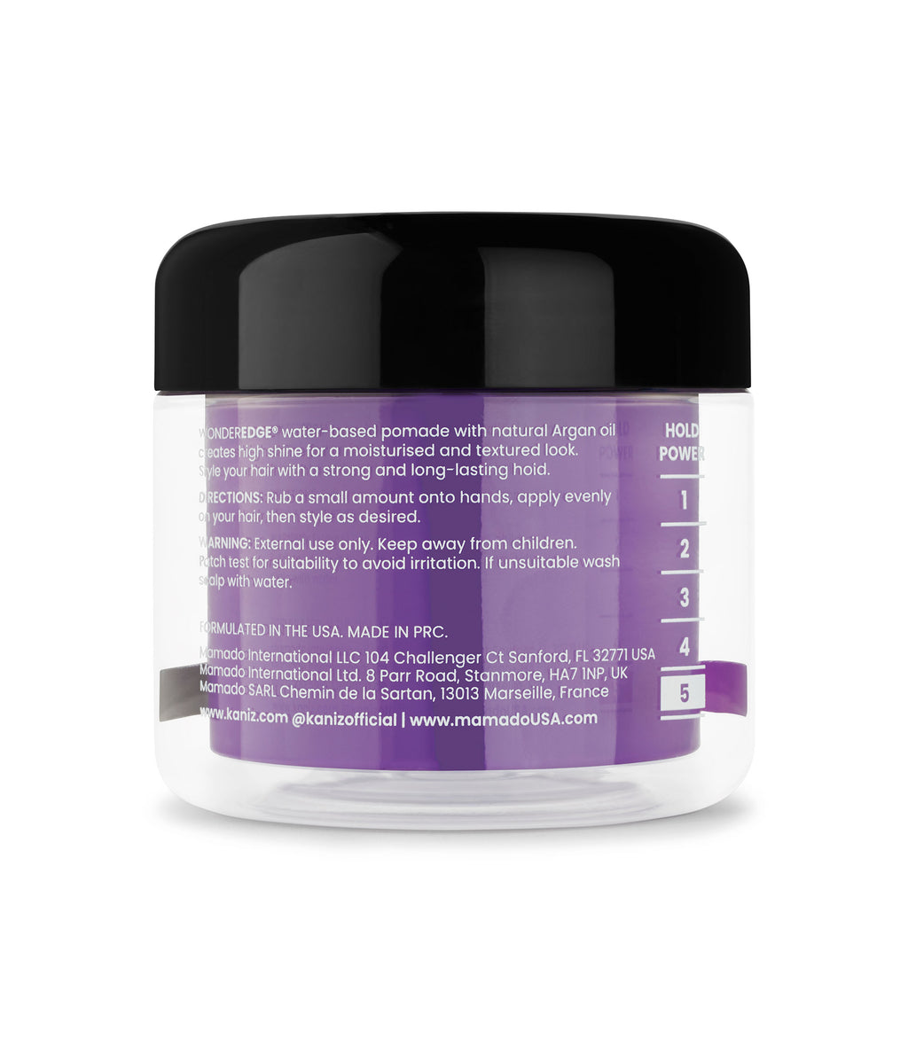 Kaniz Wonder Edge Grape Scent Strong Hold Water Based Pomade 120ml