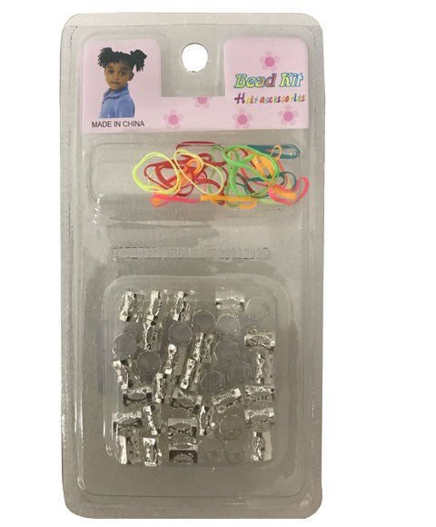 Beauty Collection Bead Kit Hair Accessories RS365SIL