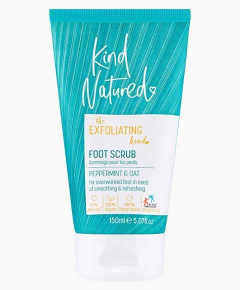 Kind Natured The Exfoliating Kind Peppermint Oat Foot Scrub