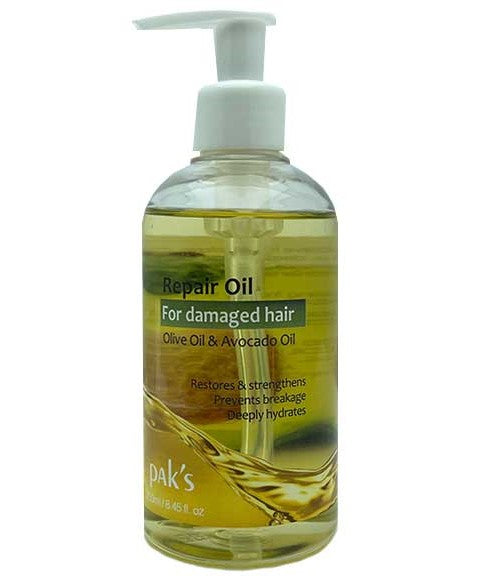 Paks Repair Oil For Damaged Hair