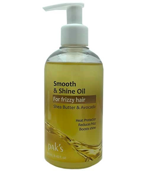 Paks Smooth And Shine Oil For Frizzy Hair
