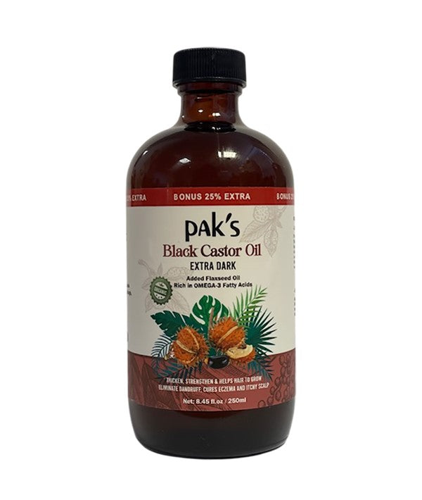 Paks Extra Dark Black Castor Oil