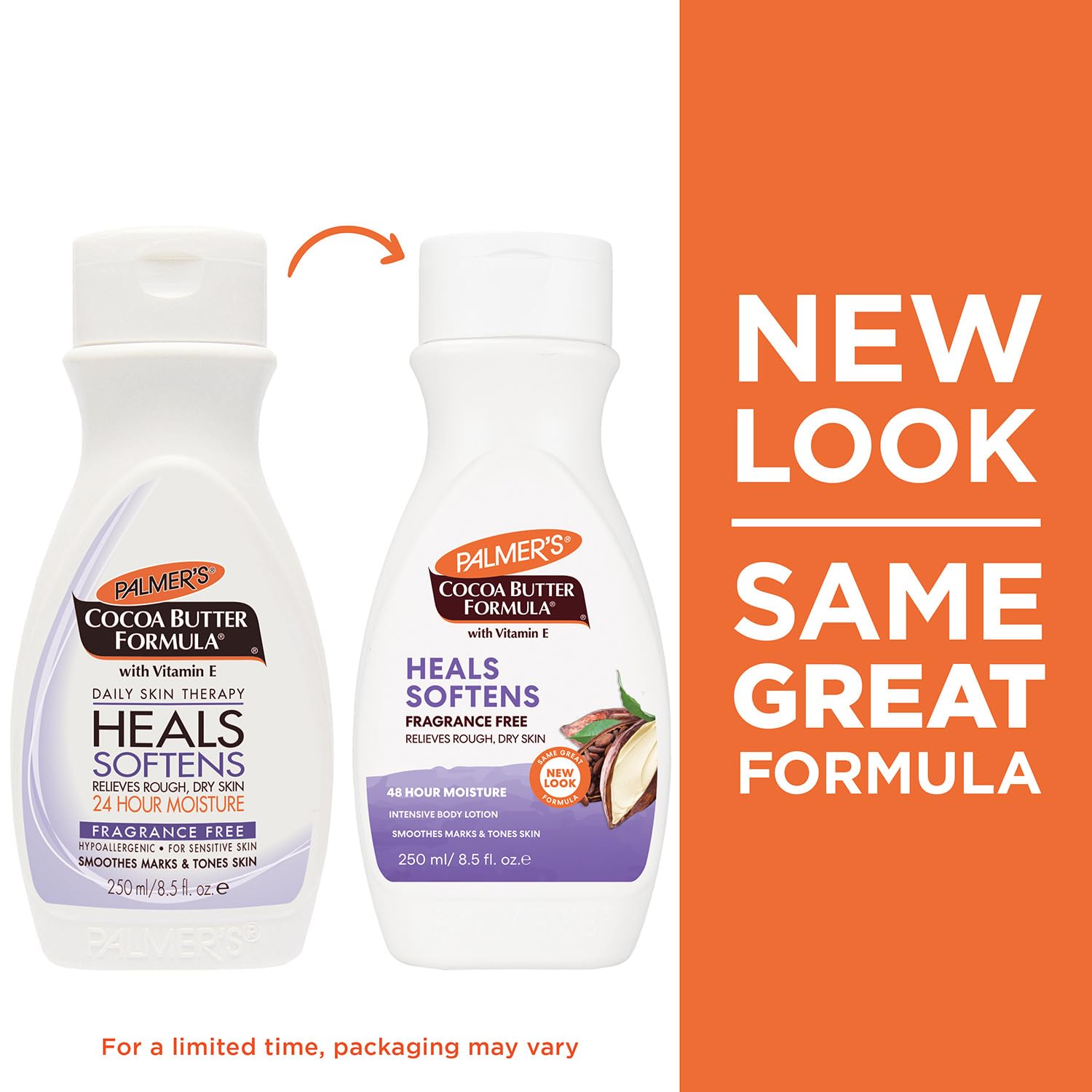 Palmers Cocoa Butter Formula Fragrance Free Lotion 250ml / 400ml