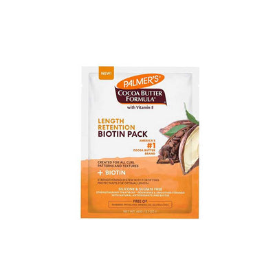 Palmers Cocoa Butter Formula With Vitamin E Length Retention Biotin Pack 60g