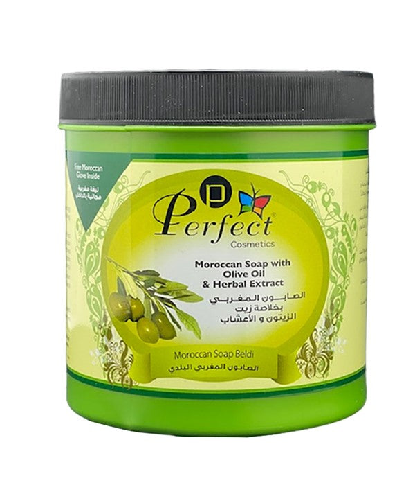 Perfect Cosmetics Natural Moroccan Soap With Natural Olive Oil And Herbal Extracts