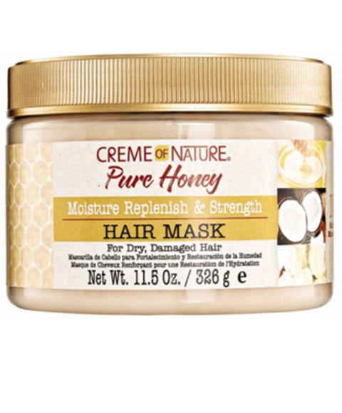 creme of nature Pure Honey Moisture Replenish And Strength Hair Mask