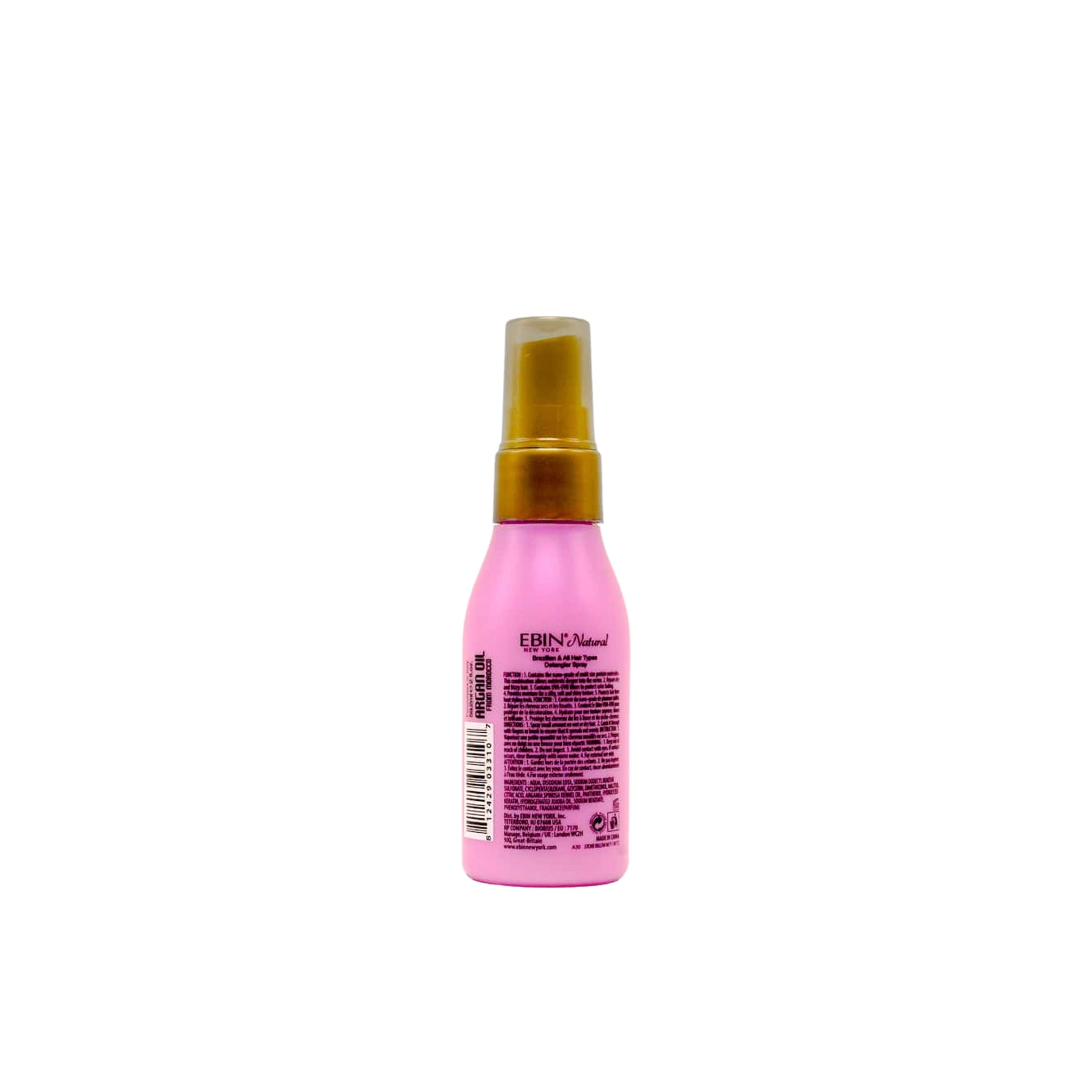 EBIN New York Hair Spray 5 Second Detangler For Brazilian Hair 59ml