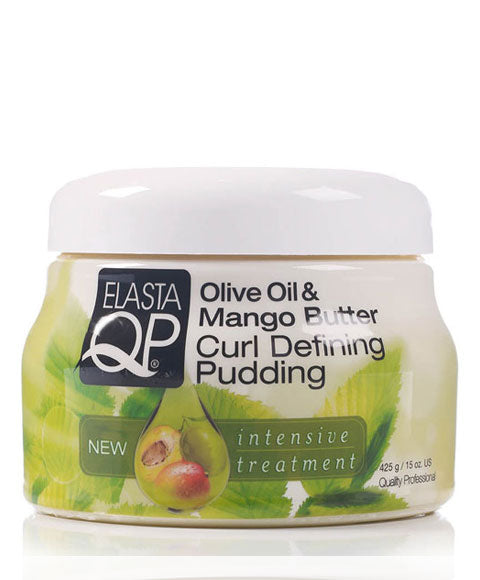 ElastaQP QP Olive Oil And Mango Butter Curl Defining Pudding