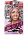 Red By Kiss  Satin Sleep Cap HSLP05 Zebra