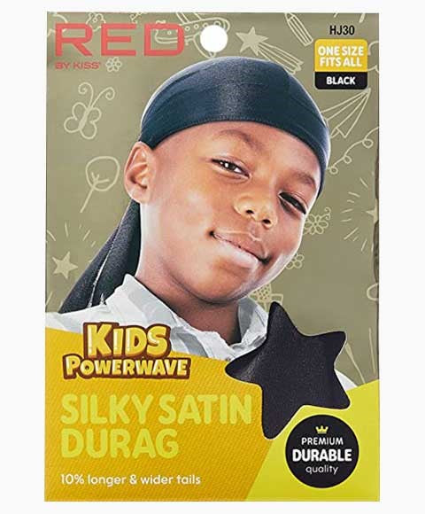 Red By Kiss  Kids Powerwave Silky Satin Durag HJ30