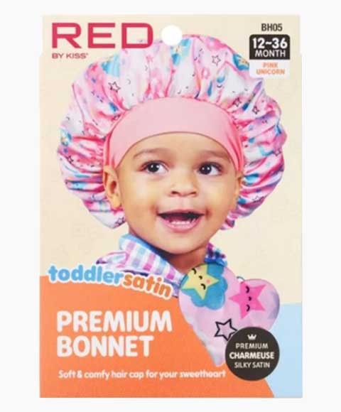 Red By Kiss  Toddler Satin Premium Bonnet BH05
