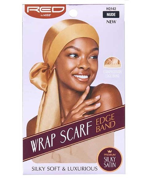 Red By Kiss Wrap Scarf Edge Band HQ142 Nude