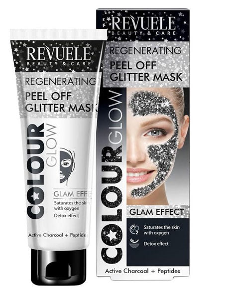 Revuele Colour Glow Regenerating Peel Off Glitter Mask