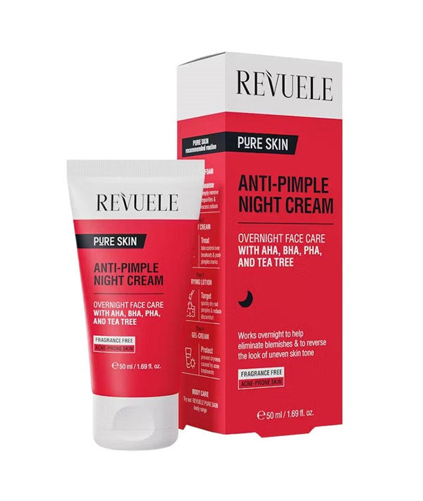 Revuele  Pure Skin Anti Pimple Night Cream