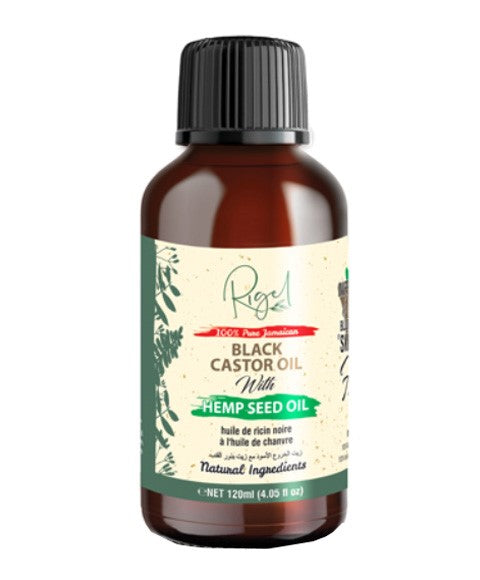 Rigel Pure Jamaican Black Castor Oil With Hemp Seed Oil