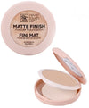 RK By Kiss Never Touch Up Matte Finish Powder Foundation RMPFN02 Ivory