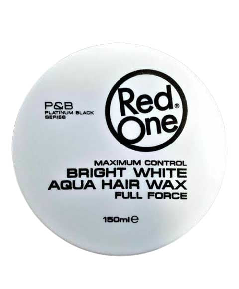 Red One Bright White Aqua Hair Gel Wax Full Force