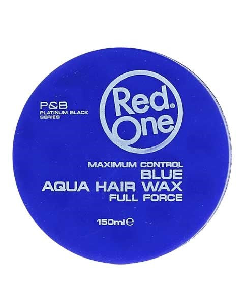 Red One Blue Aqua Hair Gel Wax Full Force