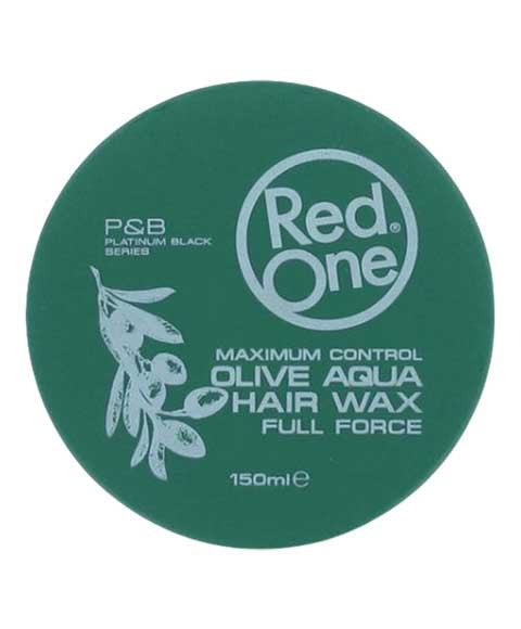 Red One Maximum Control Olive Aqua Hair Wax Full Force