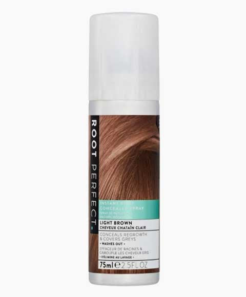 Root Perfect Instant Root Concealer Spray Light Brown