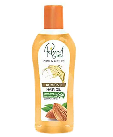 Rigel Pure And Natural Almond Hair Oil