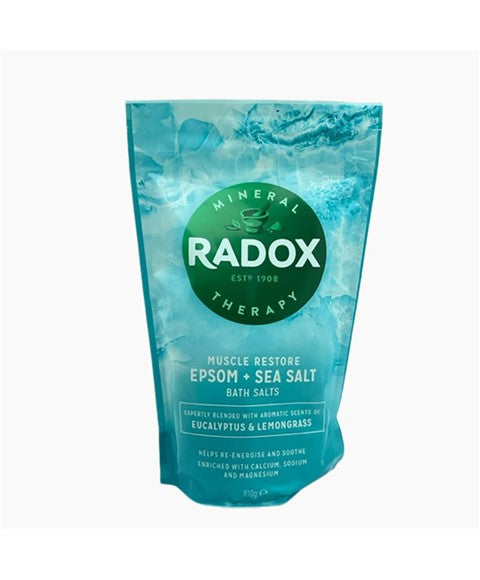 Radox  Bath Therapy Muscle Restore Epsom Sea Salt Bath Salt