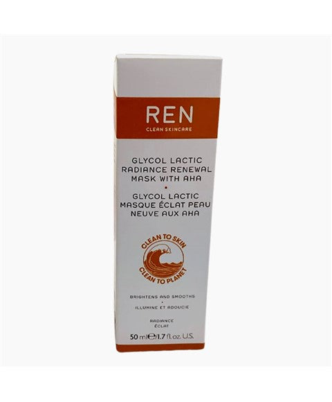 Ren Clean Skincare Glycol Lactic Radiance ewal Mask With AHA