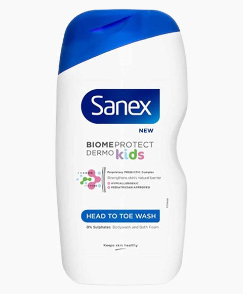 Sanex Biome Protect Dermo Kids Head To Toe Body Wash