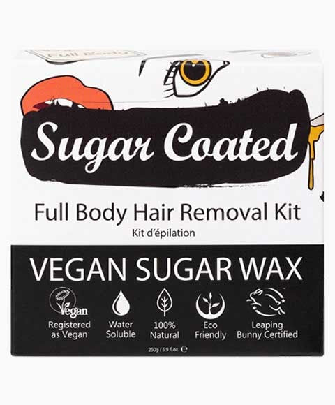 Sugar Coated  Full Body Hair Removal Wax Kit