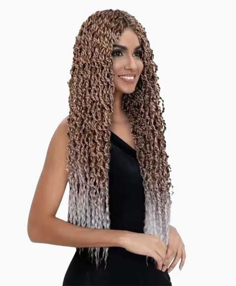 sleek  Cro Loose Passion Twist Braids