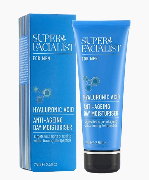 Super Facialist Men Hyaluronic Acid Anti Ageing Day Moisturiser
