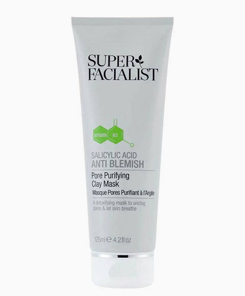 Super Facialist  Salicylic Acid Anti Blemish Pore Purifying Clay Mask