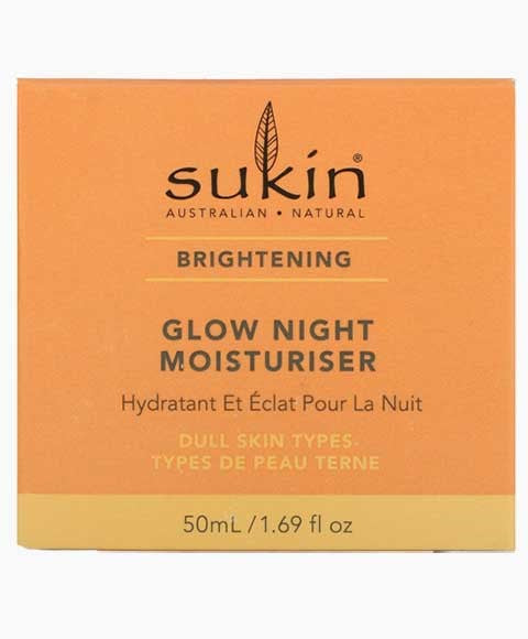 sukin Brightening Glow Night Moisturiser
