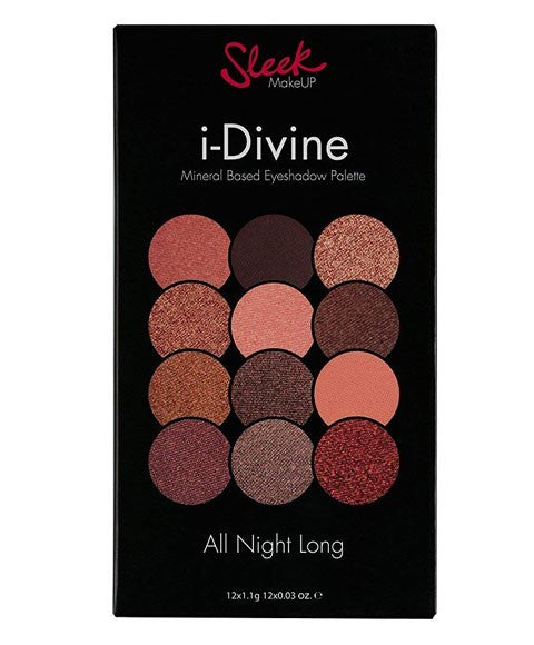 sleek make up I Divine Eyeshadow Palette All Night Long 429