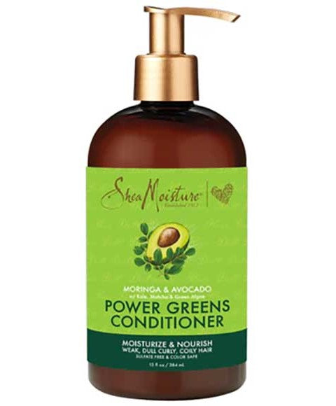 Shea Moisture Power Greens Conditioner With Moringa And Avocado