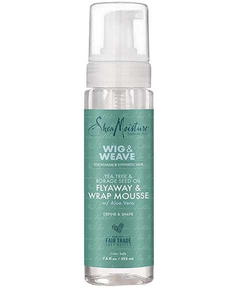 Shea Moisture Wig And Weave Flyaway And Wrap Mousse