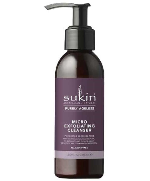 sukin Purely Ageless Micro Exfoliating Cleanser