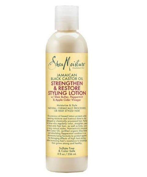 Shea Moisture Jamaican Black Castor Oil Strengthen And Restore Styling Lotion